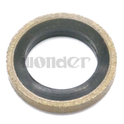 #ad LOT20 M6 Bonded Seal Sealing Washer Hydraulic Nitrile Rubber Oil $2.69