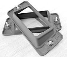 Rear Fog Lamp Protector Kit Fits Toyota Land Cruiser Bj60 Hj60 Hj61 - Lr Set