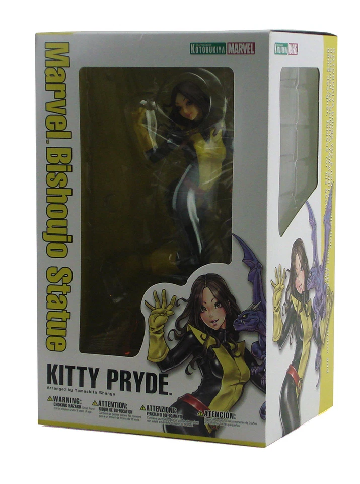 Kotobukiya Bishoujo Kitty Pryde Statue 1/7 Scale Marvel Comics X-Men New In Box - Image 4 of 4