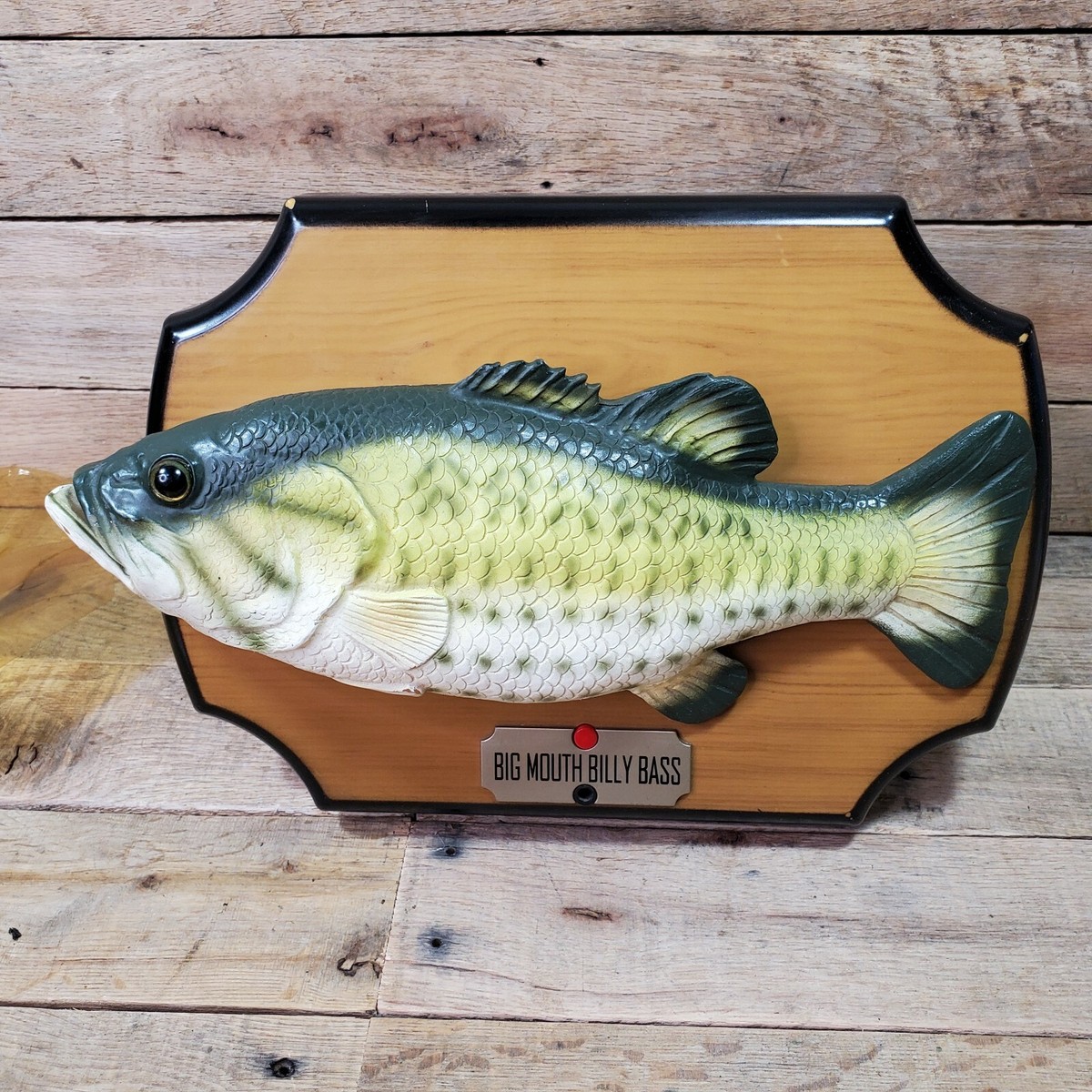 動作確認済み 箱無し BIG MOUTH BILLY BASS Big Mouth Billy Bass Singing Fish With Box AS IS Doesn't