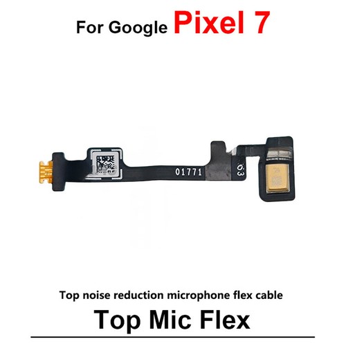 Bottom Microphone Top Microphone Cable Array for Google Pixel 2 4XL 3XL 5 7 6 - Picture 16 of 16