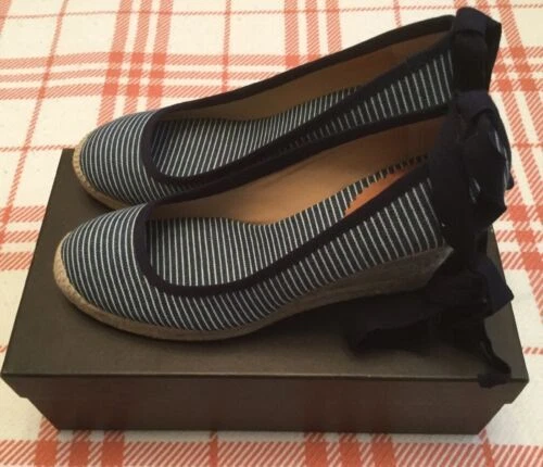 Parte superior de algodón a rayas para mujer J.CREW