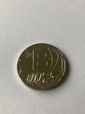LETTER B 10P 2018 ROYAL MINT UNCIRCULATED A-Z COINS JAMES BOND