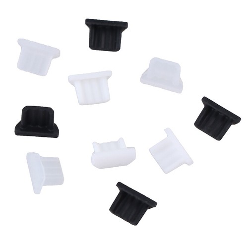10pcs Universal Micro-USB Dust Plug Charger Port Cover Cap Female Jack Inter;;b - Photo 7/15