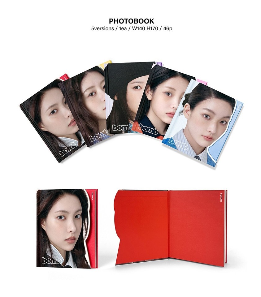 ILLIT [BOMB] 3rd Mini Album GLLIT Ver/CD Photo Book B.Mark Sticker 2 Card Poster | Australia