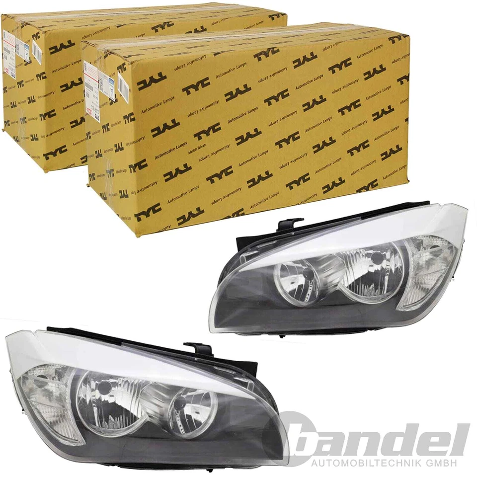 2x TYC H7/H7 SCHEINWERFER LI+RE MIT LWR+MOTOR passend für BMW X1 E84 BIS 06.2012