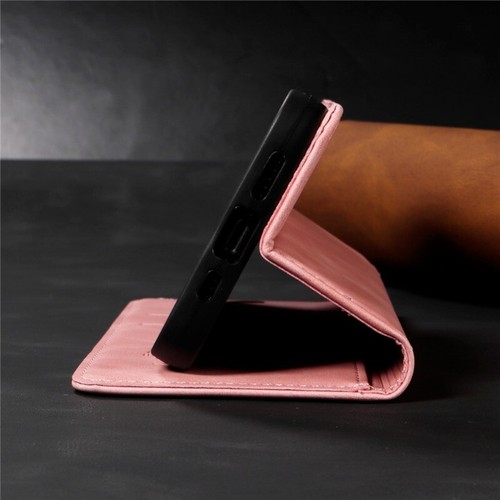 For iPhone 16 15 14 13 12 Pro XS Max 16e Case Wallet RFID Blocking Flip Cover - Picture 48 of 68