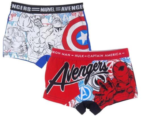 Marvel Avengers Mutande Ragazzi Boxer 2er Pacco, Multicolore, Tgl 92 - 134 - Foto 1 di 6