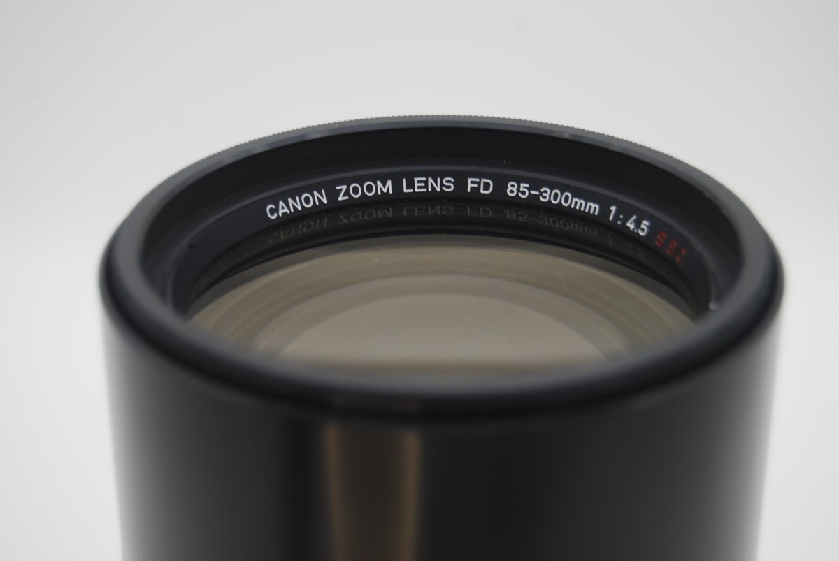 CANON FD 85-300mm F4.5 S.S.C. キヤノン FD85-300mm f/4.5 S.S.C. - Canon Camera Museum