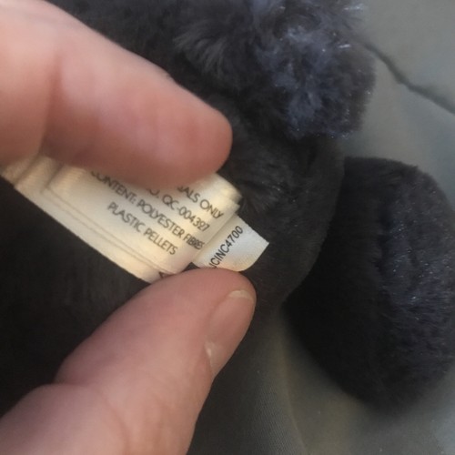 AUTHENTIC❗️Jellycat SMALL bashful inky bunny- NWT Retired - Picture 6 of 7