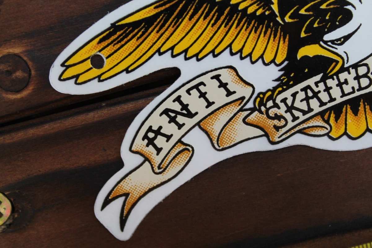 ANTIHERO Skateboards Punk USA Eagle (Damaged) GB5 Vintage