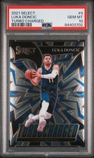PSA 10 2021 Panini Select Turbocharged  Luka Doncic #9