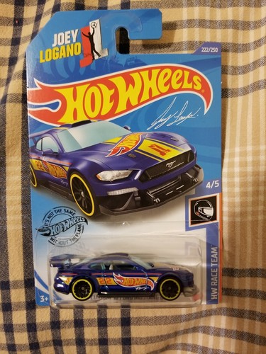 Hot Wheels Joey Logano Ford Mustang GT DieCast - Red Edition 222/250