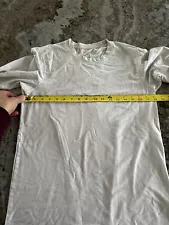 Uniqlo Heattech Medium Long Sleeve Thermal Cream Heat Tech