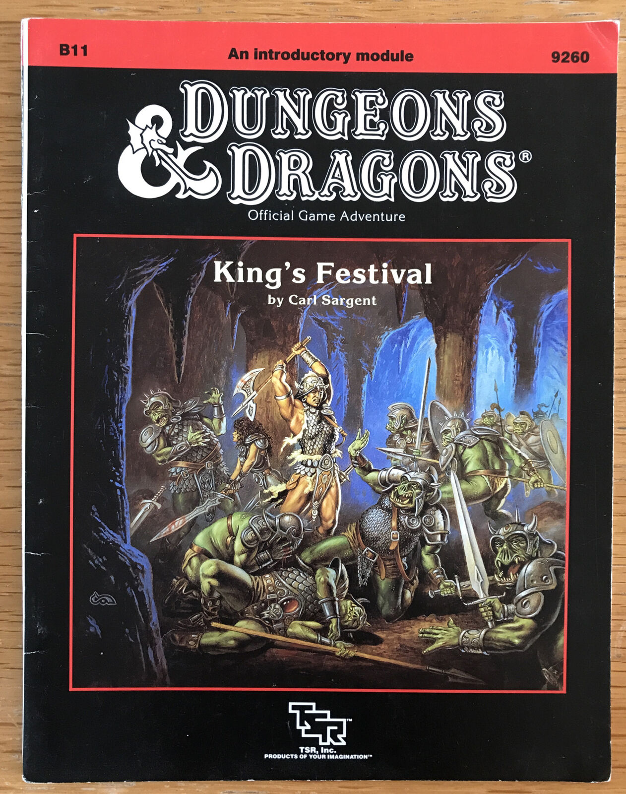 Dungeons & Dragons B11 Kings Festival Official Game Adventure TSR 9260 RARE 2022, goedkoop