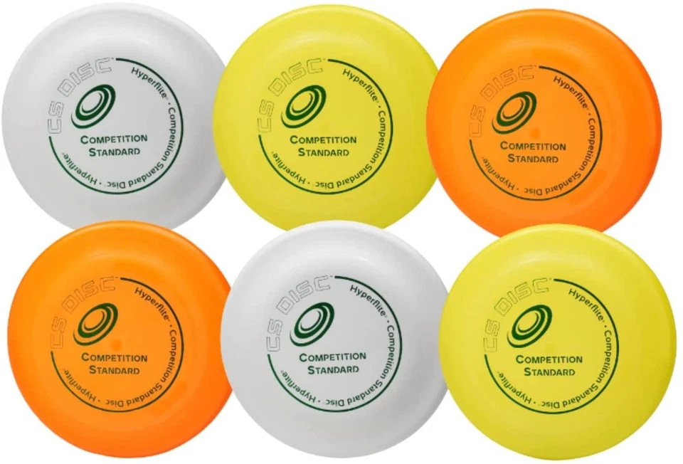 Hyperflite K 10 Competition Frisbee Pack of 6 for Dogs Ultra Long Flights - Image 2 of 2