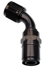 FRAGOLA 2603012 - #12 AN Race-Rite Crimp-On Hose End 30-Degree Black USA MADE