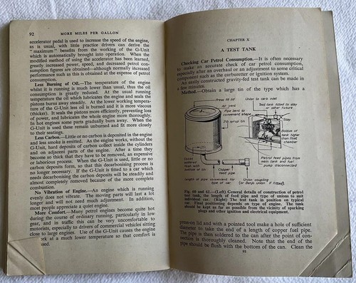 Vintage “More Miles Per Gallon” Reduce Petrol Consumption F.J. Camm, Newnes 1957 - Foto 19 di 24