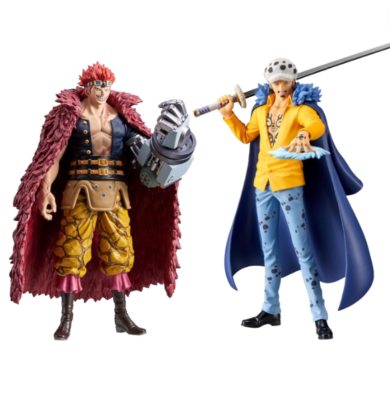 Onepiece LAW＆KID Bandai One Piece DXF Law & Kid Figure Set of 2 Character Anime