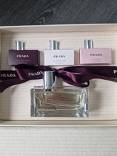 Prada Amber Tendre Eau De Parfum Gift Set 50ml + 3x7ml