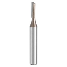 Straight Router Bit 1/4 Shank 1/8" Cutting Dia 2 Flutes 0.51" YG6 Carbide Cutter