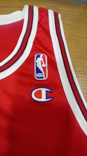Champion Chicago Bulls 33 Pippen Canotta nba basket retro Size 36 - Imagen 3 de 4