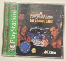 WWF WrestleMania: The Arcade Game (Sony PlayStation 1, 1995)