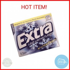 Wrigley's Extra Sugar-Free Gum, Winterfresh, 15 ct
