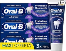 Dentifricio Advanced Protezione Gengive 3X75Ml Dentifricio Oral B per Gengive