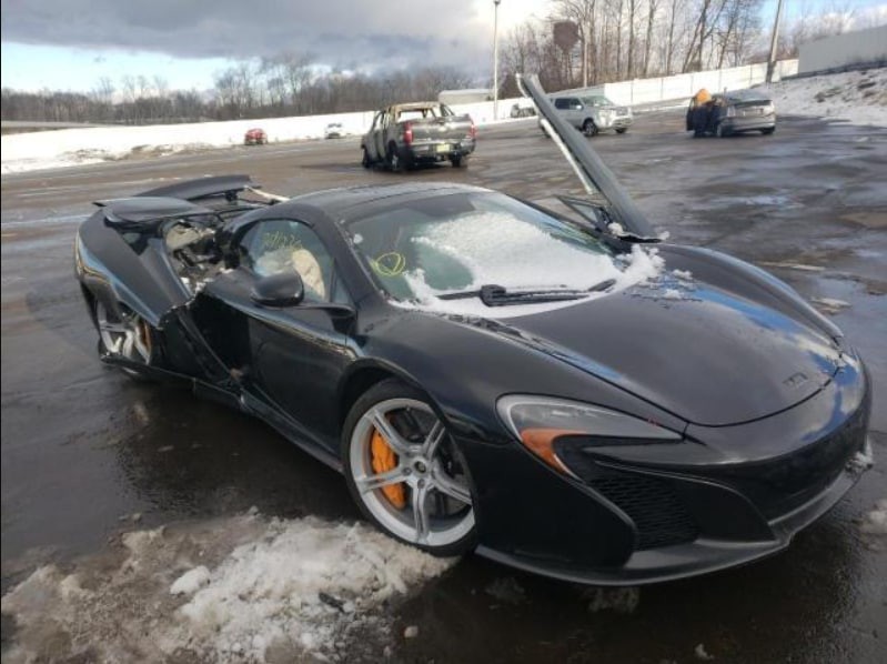 McLaren 650S 2015 Spider Main Body Cabin Frame Cut Shell Cockpit 15-17 ...