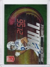 2025 Panini Donruss Elite - Full Throttle Jonathan Taylor #10 Green Colts