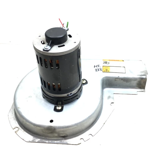 Packard 66649 Draft Inducer Blower Motor 3450 RPM 0.5 A 208/230V used #MR888