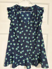 Banana Republic Peplum Floral Blouse
