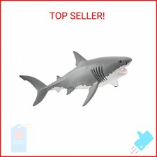 Schleich Wild Life Realistic Great White Shark Figurine - Durable and Educationa