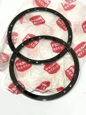 penn 14/0 fishing reel trim rings 2-117 part set of 2 NOS! 002-117l