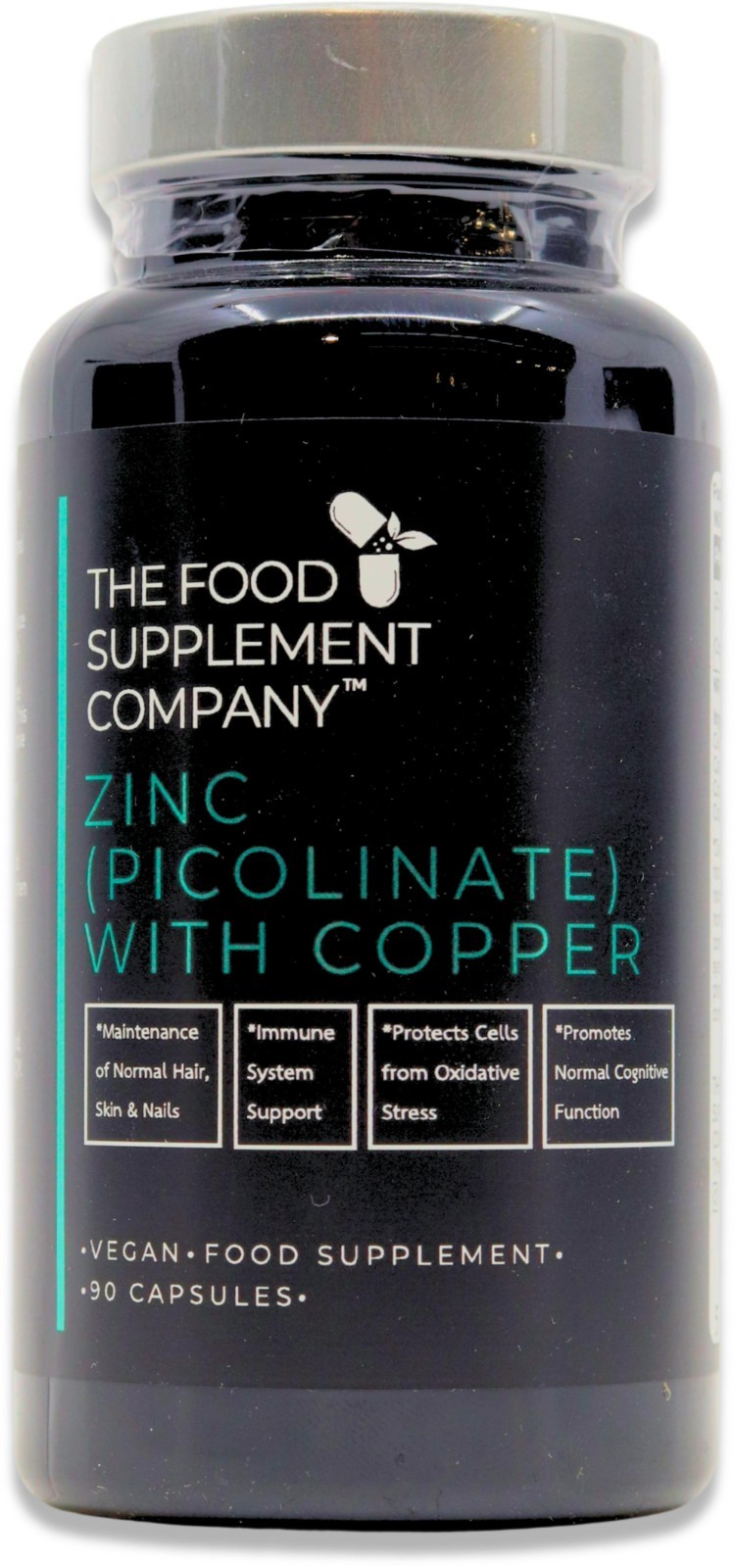 The Food Supplement Company Zinc (Picolinate) with Copper 90 Capules X 1