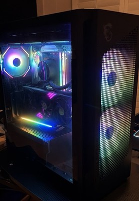 NEW 2TB 32GB Gaming PC: Ryzen 9 9900 CPU+GEOFORCE RTX 5060 TI GPU.+WiFi/BT