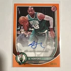 Topps Bowman 2025-26 Al Horford Celtics Orange Autograph /25 Basketball