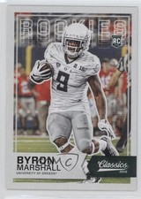 2016 Panini Classics Rookies Red Back Byron Marshall #238 0c6