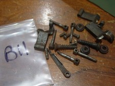 Original Carcano Rear Sight Assembly Parts Screws Lot Button B11