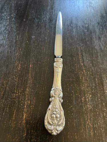Reed & Barton Frances Sterling Silver Letter Opener – No Monogram