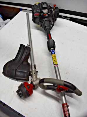 #ad #ad CRAFTSMAN 2 CYCLE 27cc STRAIGHT SHAFT STRING TRIMMER w SPEED START 316.740870 $74.95