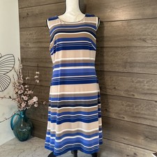 Tommy Hilfiger Striped Sleeveless Dress size 12