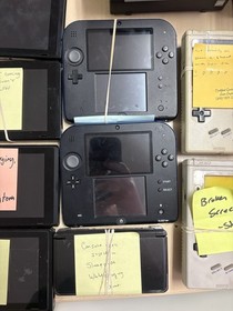 LOT *BROKEN/AS IS* NINTENDO CONSOLES/CONTROLLER-(S)NES,64,GC,WII,SWITCH,3DS,SEGA