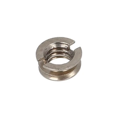 HAMA Tornillo adaptador de montaje en rosca de 1/4" a 3/8" pulgadas para cabeza de trípode monopie Manfrotto