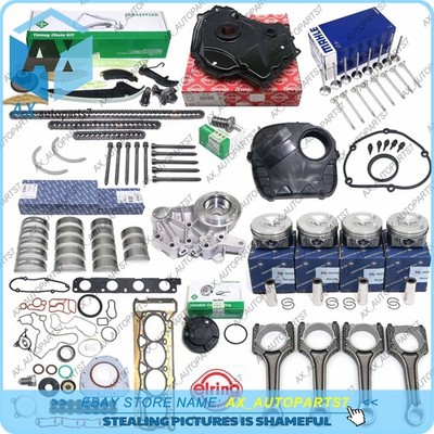 OEM Engine Rebuild Overhaul Kit Oversize 83.01mm+0.50mm For 2.0T VW Audi CDN CCZ