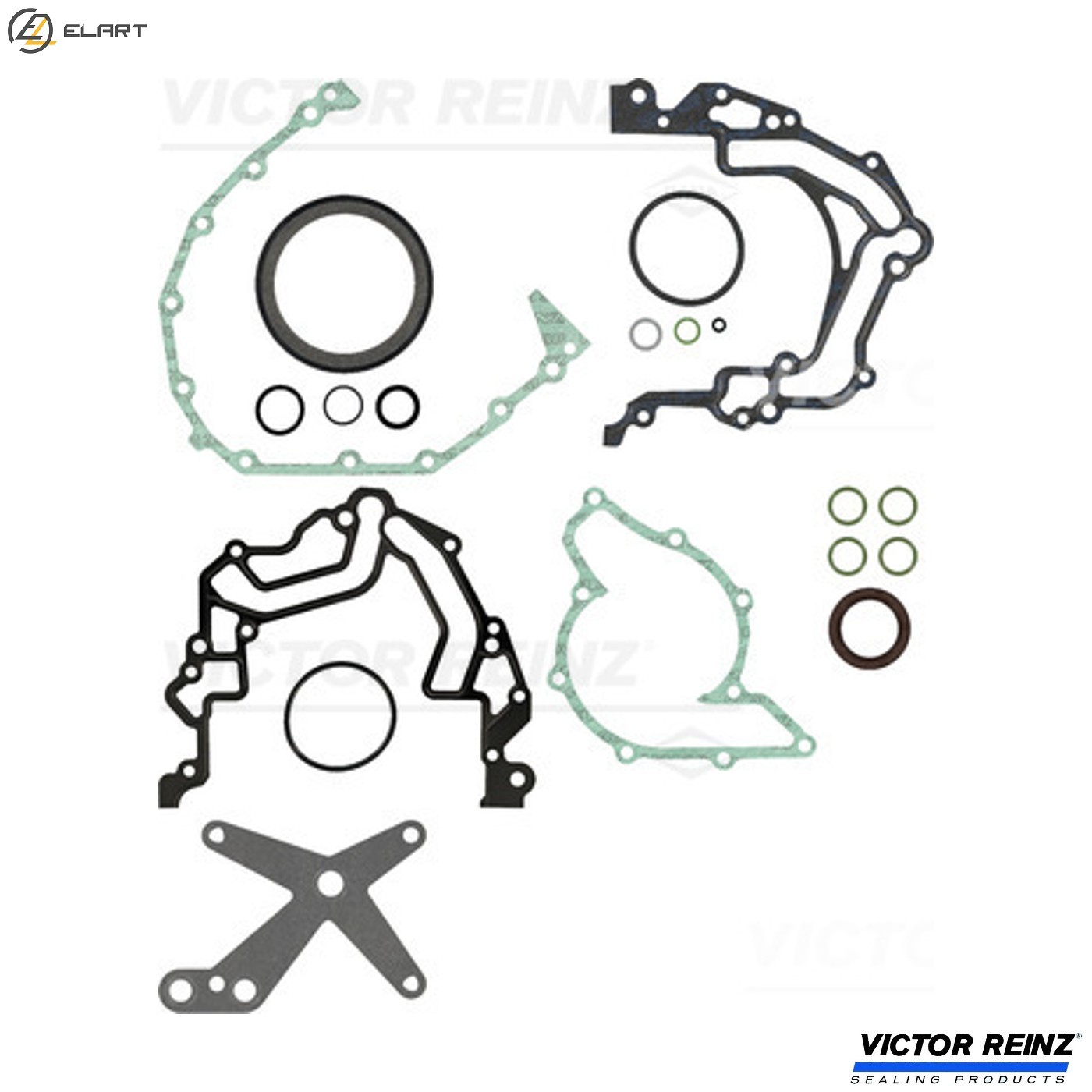 GASKET KIT CRANKCASE 08-31717-01 FOR AFB/AKN/AKE/AYM/BFC/BCZ/BDG/BAU/BDH 2.5L