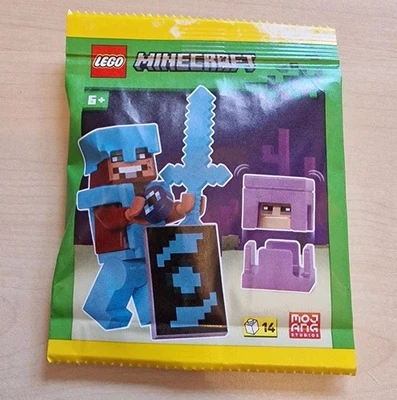 LEGO MINECRAFT - END KNIGHT WITH SHULKER - ITEM 662512 - PAPER BAG