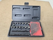 Master Craft - 55 Piece Bit-Socket-Drill Bit Set In Case