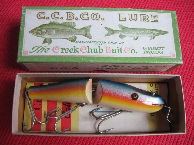 Creek Chub Pike Vintage Fishing Lures with Original Box for sale